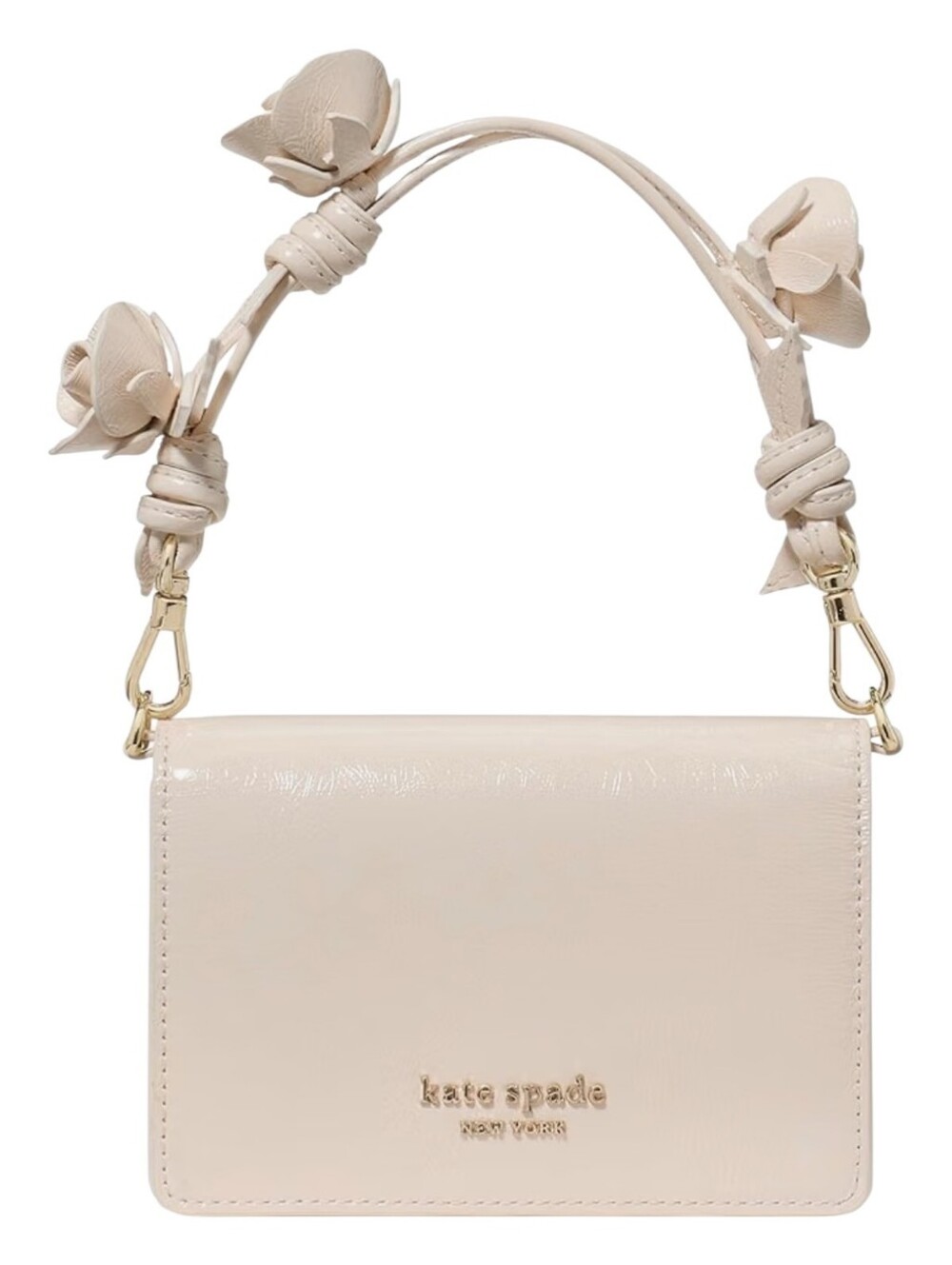 kate spade new york Natasha Crinkle Patent Leather Mini Bag